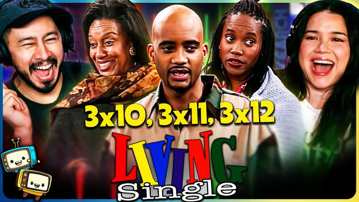 LIVING SINGLE (1995) 3x10, 3x11 & 3x12 REACTION! | First Time Watch | Queen Latifah | Kim Coles