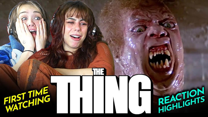 Nicki and Leia freak out for THE THING (1982) Movie Reaction FIRST TIME WATCHING