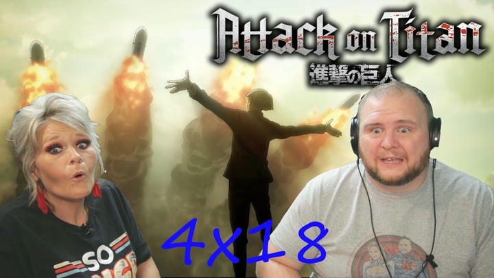 ATTACK ON TITAN 4x18 REACTION | Sneak Attack