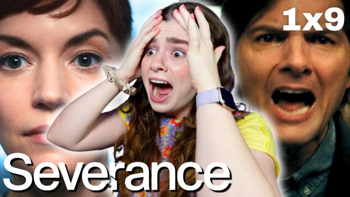 THE SEVERANCE SEASON 1 FINALE IS WILD!! first time watching Severance 1x9 *The We We Are*