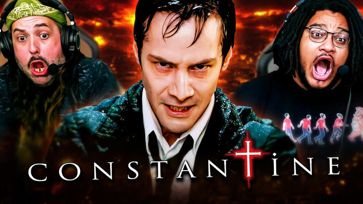 CONSTANTINE (2005) IS BADA**!! MOVIE REACTION!! First Time Watching!! Keanu Reeves | DC