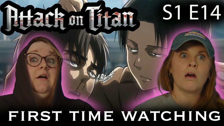 Attack On Titan DUB | S1 E14 |"Can't Look into His Eyes Yet" | FIRST TIME REACTION