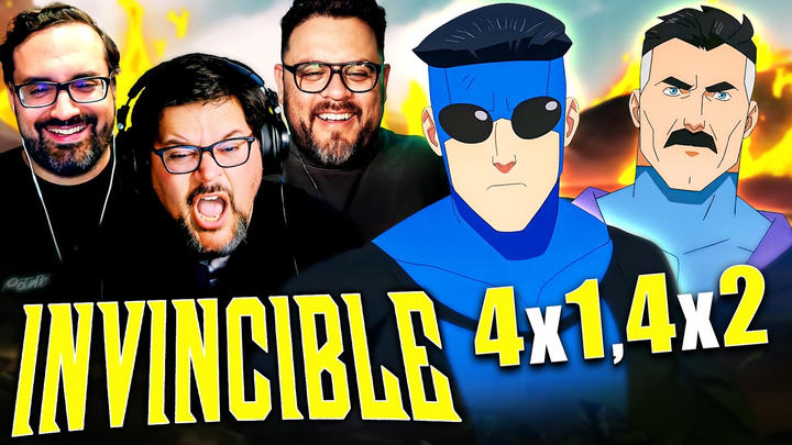 INVINCIBLE SEASON 4 EPISODE 1-2 REACTION! One of the Best Superhero Shows! First Time Watching