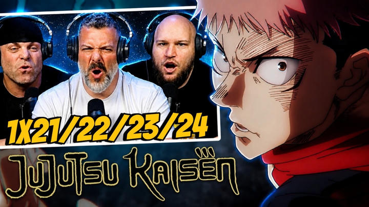 Jujutsu Kaisen reaction season 1 episode 21/22/23/24 | First time watching (SUB)