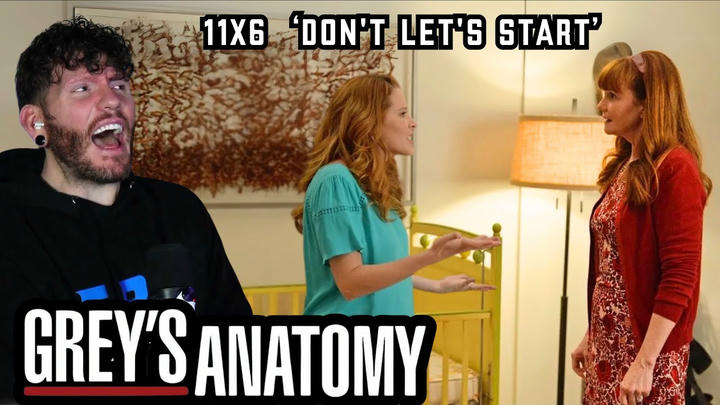 FIRST TIME WATCHING Grey's Anatomy REACTION 11x6 'Don't Let's Start''