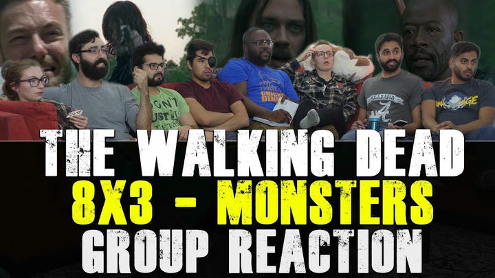 Walking Dead - 8x3 Monsters - Group Reaction