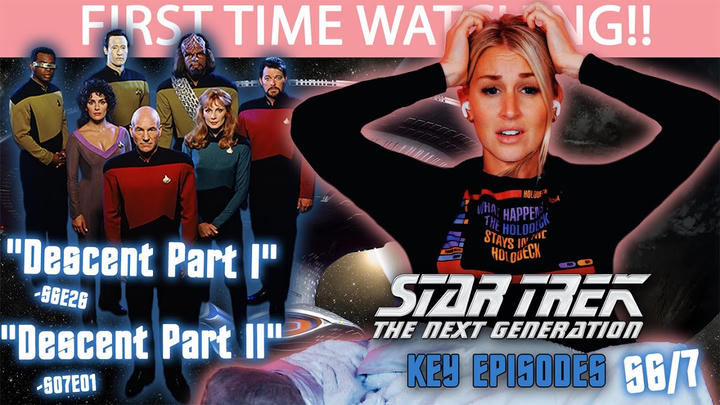 STAR TREK: THE NEXT GENERATION | S6 TWO PART FINALE | FIRST TIME WATCHING