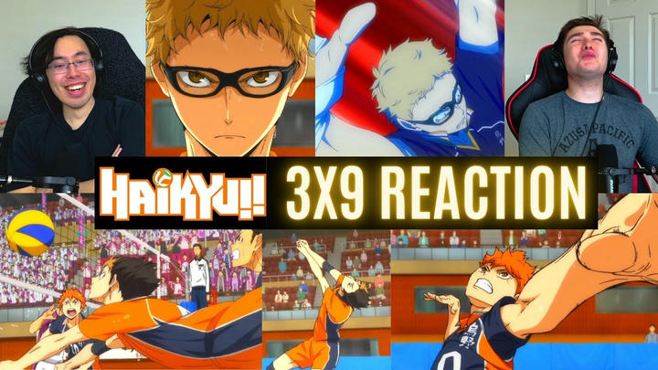 REACTING to *3x9 Haikyuu* CAN WE WIN??? (First Time Watching) Sports Anime
