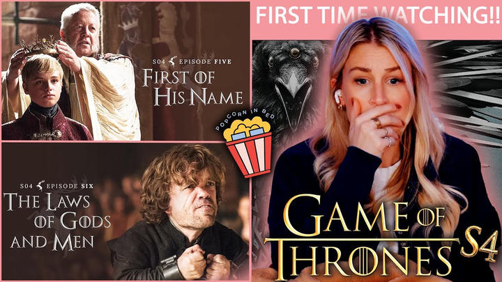 GAME OF THRONES S4:5-6 | FIRST OF HIS NAME & THE LAWS OF GODS MEN | REACTION