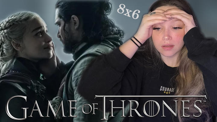 LAST EPISODE 😭  -First Time Watching Game of Thrones [8x6] (Show Reaction & Commentary)