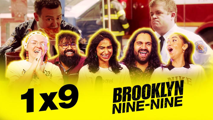 Firemen vs. Cops! | Brooklyn Nine-Nine 1x9 Sal's Pizza | Group Reaction