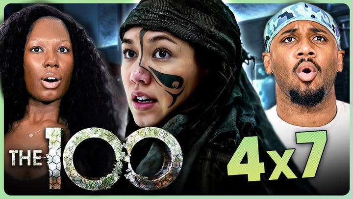 THE BLACK RAIN IS HERE!!! | THE 100 "Gimme Shelter" REACTION!! | 4x7