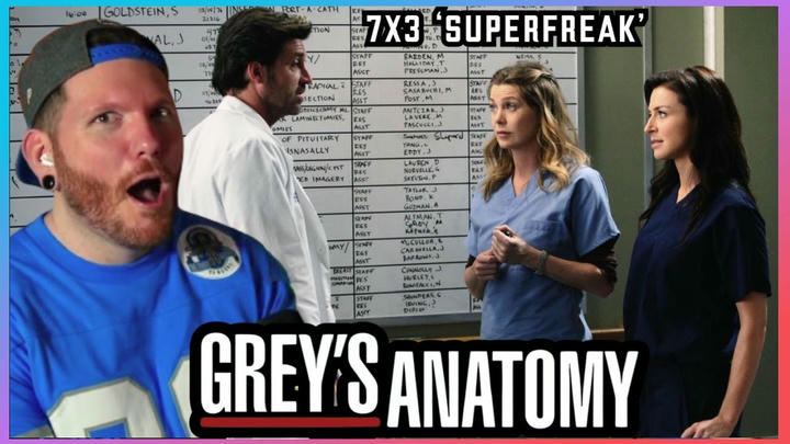 Amelia Shepherd has arrived! | First time watching Grey's Anatomy REACTION 7x3 'Superfreak'
