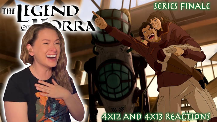 The Legend of Korra 4x12 & 4x13 Reaction | Day of the Colossus | The Last Stand | Series Finale