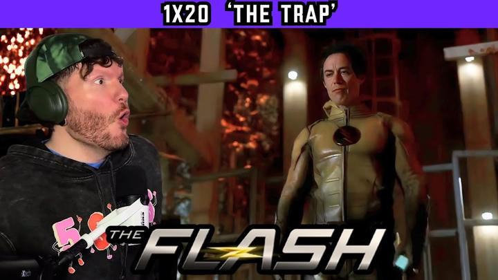 First time watching THE FLASH 1x20 'The Trap' REACTION