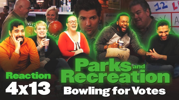 Parks and Recreation - 4x13 Bowling For Votes - Group Reaction