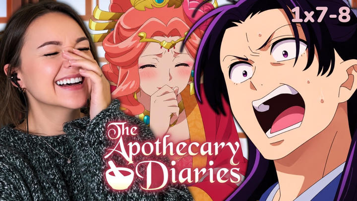 Jinshi Is SPIRALING 😭 The Apothecary Diaries | Episode 7-8 | Reaction & Review