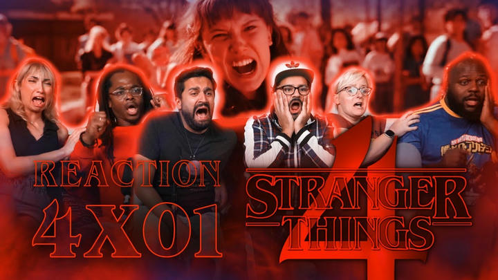 Stranger Things - 4x1 The Hellfire Club - Group Reaction