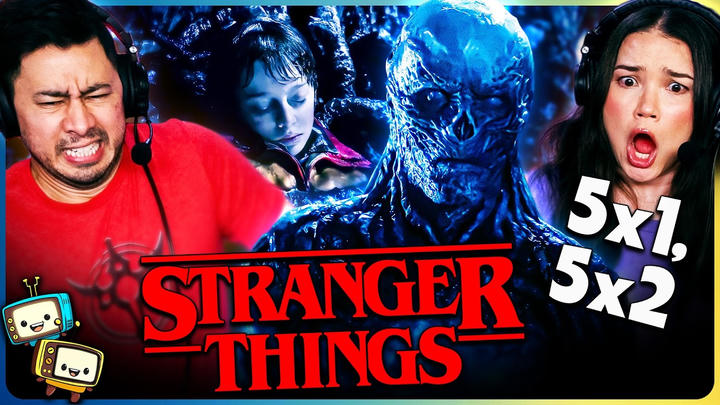 STRANGER THINGS Season 5 Episodes 1 & 2 REACTION! | Netflix | Millie Bobby Brown | Finn Wolfhard