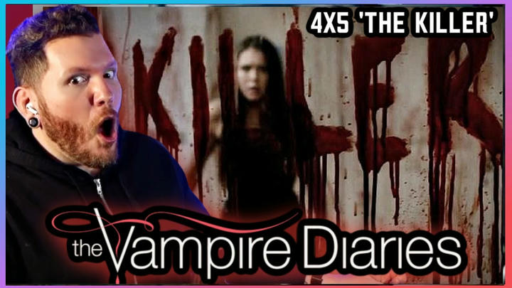 First time watching The Vampire Diaries REACTION 4x5 'THE KILLER'