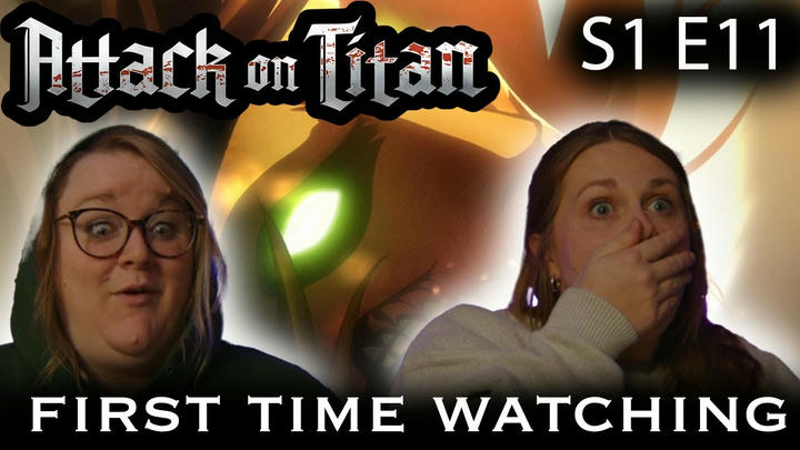 Attack On Titan DUB | S1 E11 |"Idol: The Struggle for Trost" | FIRST TIME REACTION