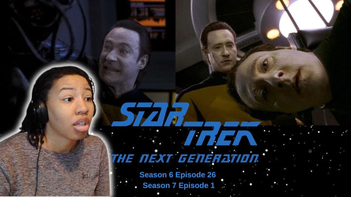 Star Trek: The Next Generation S6 Eps 6x26 & 7x1 Descent, Part 1 & 2  | Reaction Video