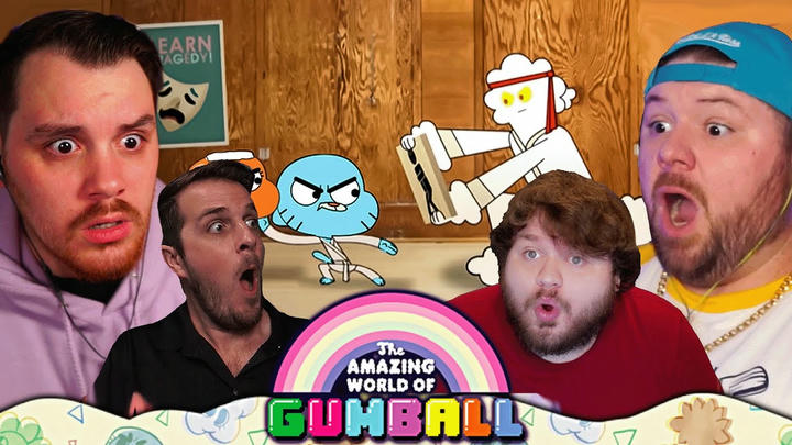 Gumball Episode 9 & 10 Group REACTION | The Pressure / The Painting