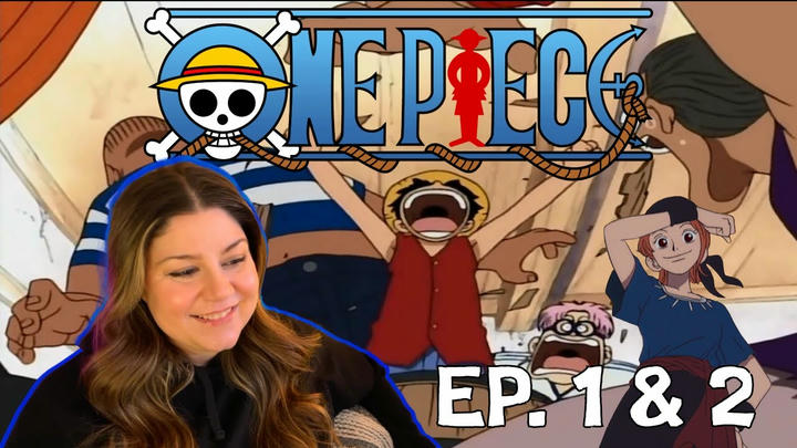 manga reader first time watching One Piece Anime Episodes 1 & 2