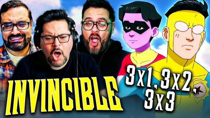 INVINCIBLE SEASON 3 EPISODE 1, 2, 3 REACTION! 3x01 3x02 3x03 Breakdown & Review | Robert Kirkman