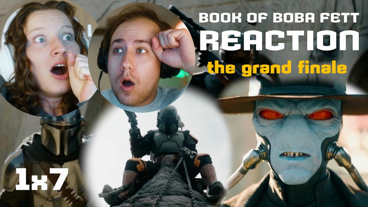 The Book of Boba Fett 1x7 Finale REACTION | "In the Name of Honor" - Battle for Tatooine! CAD BANE!!