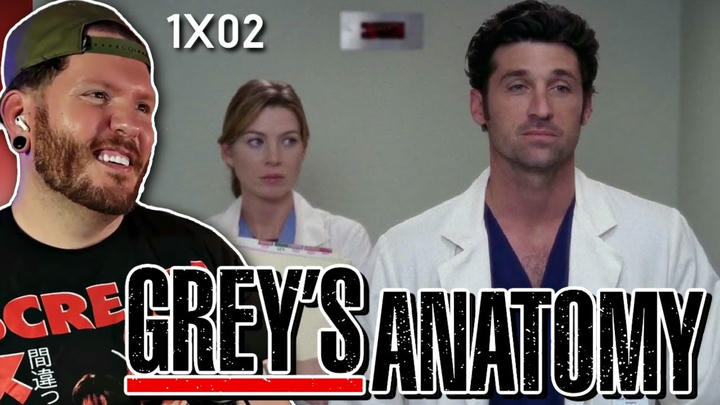 First time watching GREY'S ANATOMY 1x02  'The First Cut is the Deepest' REACTION