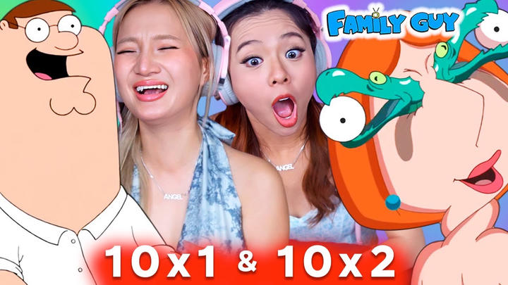 Asian Girls React | Family Guy Season 10 | Ep 1 & 2 (Family Guy Reaction)