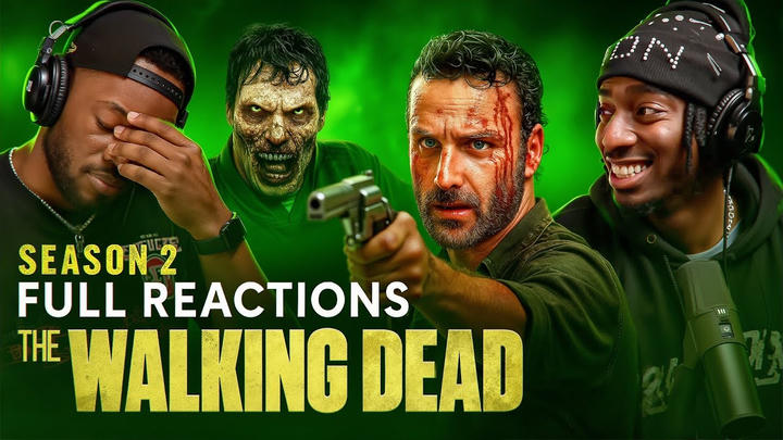 THE WALKING DEAD **MARATHON REACTION** SEASON 2 (FULL SEASON BINGE)