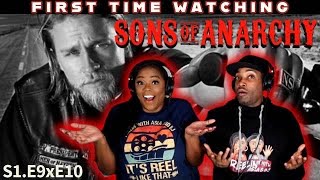 Sons of Anarchy (S1:E9xE10) | *First Time Watching* | TV Series Reaction | Asia and BJ