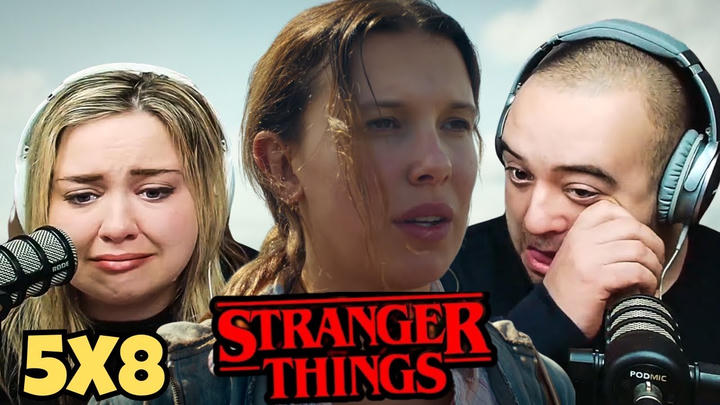 *we believe* stranger things finale made us emotional REACTION