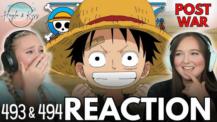 LUFFY'S CHILDHOOD | ONE PIECE | Reaction 493 & 494