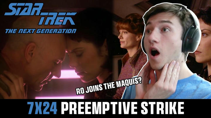 STAR TREK TNG 7X24 Preemptive Strike REACTION -  Ro is BACK!! FIRST TIME WATCHING!