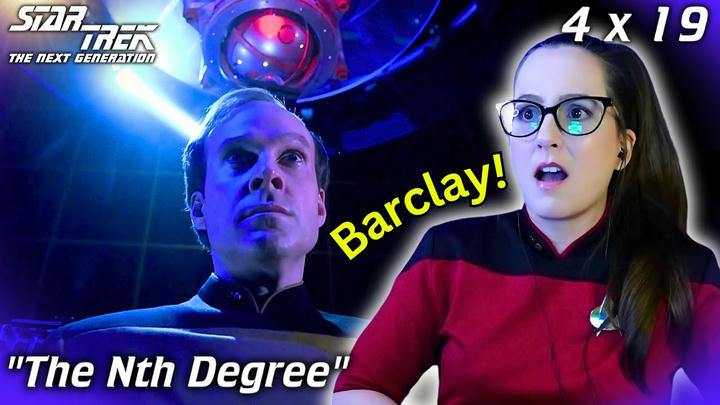 🖖Star Trek: The Next Generation 4x19 The Nth Degree REACTION
