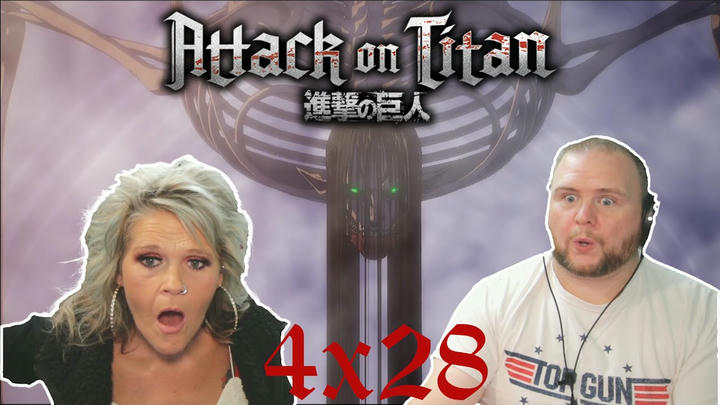 ATTACK ON TITAN 4x28 REACTION | The Dawn of Humanity
