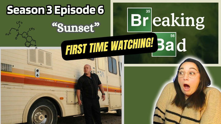 First Time Watching! BREAKING BAD REACTION 3x6 "Sunset"