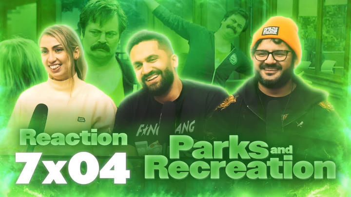 Parks and Recreation - 7x4 Leslie and Ron - GROUP REACTION