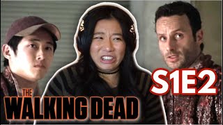 THEY COVERED THEMSELVES IN WHAT?! The Walking Dead "Guts" Season 1 Episode 2 *COMMENTARY/ REACTION*