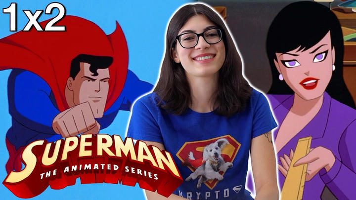 SUPERMAN: THE ANIMATED SERIES 1x2 REACTION "The Last Son of Krypton Part 2"