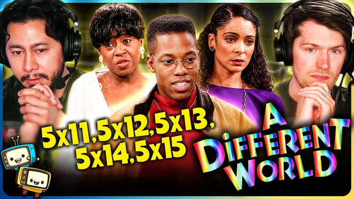 A DIFFERENT WORLD Season 5 Episodes 11-15 Reaction! | Jasmine Guy, Kadeem Hardison, w/ Jaby Koay