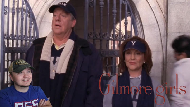 Gilmore Girls S4E9 'Ted Koppel's Big Night Out' REACTION