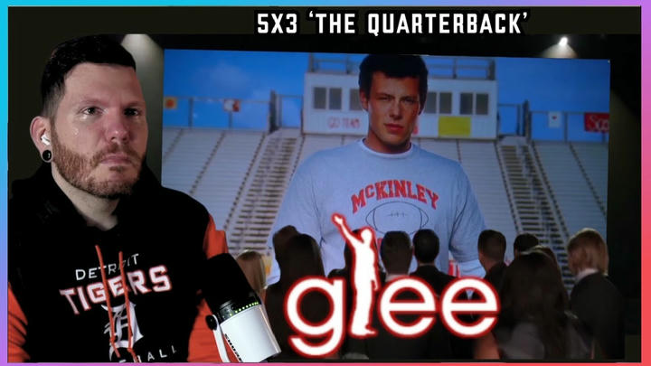 💔 | First time watching GLEE 5x3 'The Quarterback' REACTION