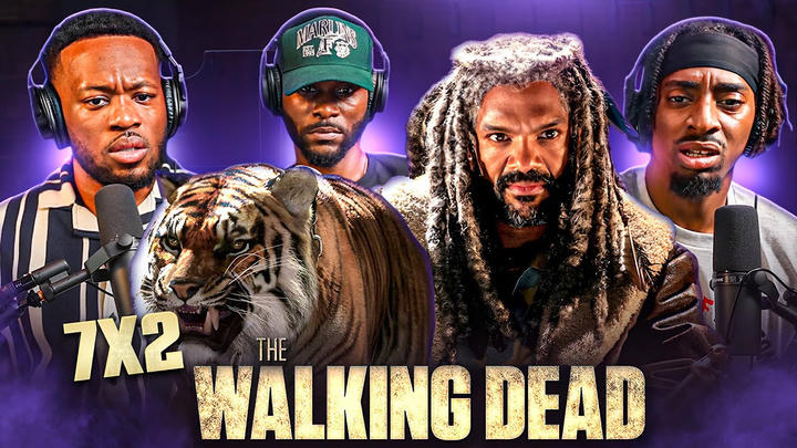 THE WALKING DEAD 7X2 REACTION & REVIEW "The Well" (A TIGER!?!)
