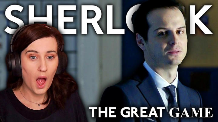 FIRST TIME WATCHING SHERLOCK | 1x3 - The Great Game | Reaction
