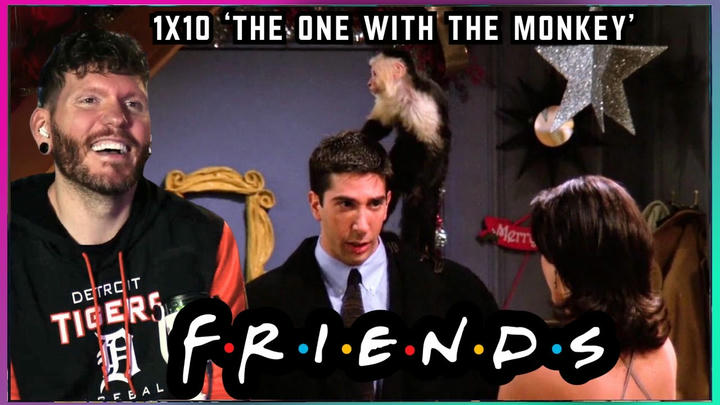 First time watching Friends REACTION 1x10 'The One with the Monkey'