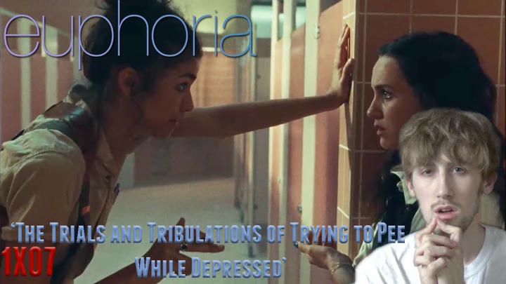 Euphoria Season 1 Episode 7 - 'The Trials and Tribulations of Trying to Pee While Depressed Reaction